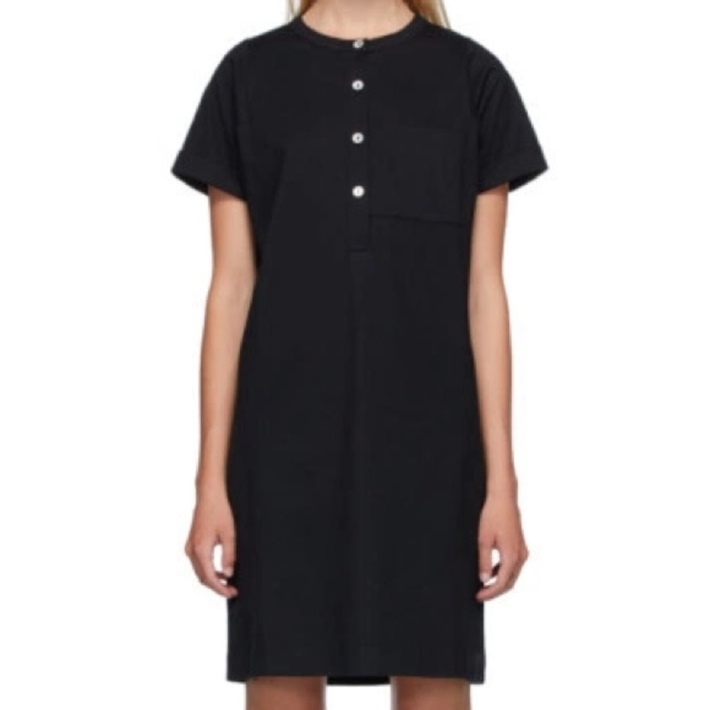 APC Charlie Dress in Black, Size Large